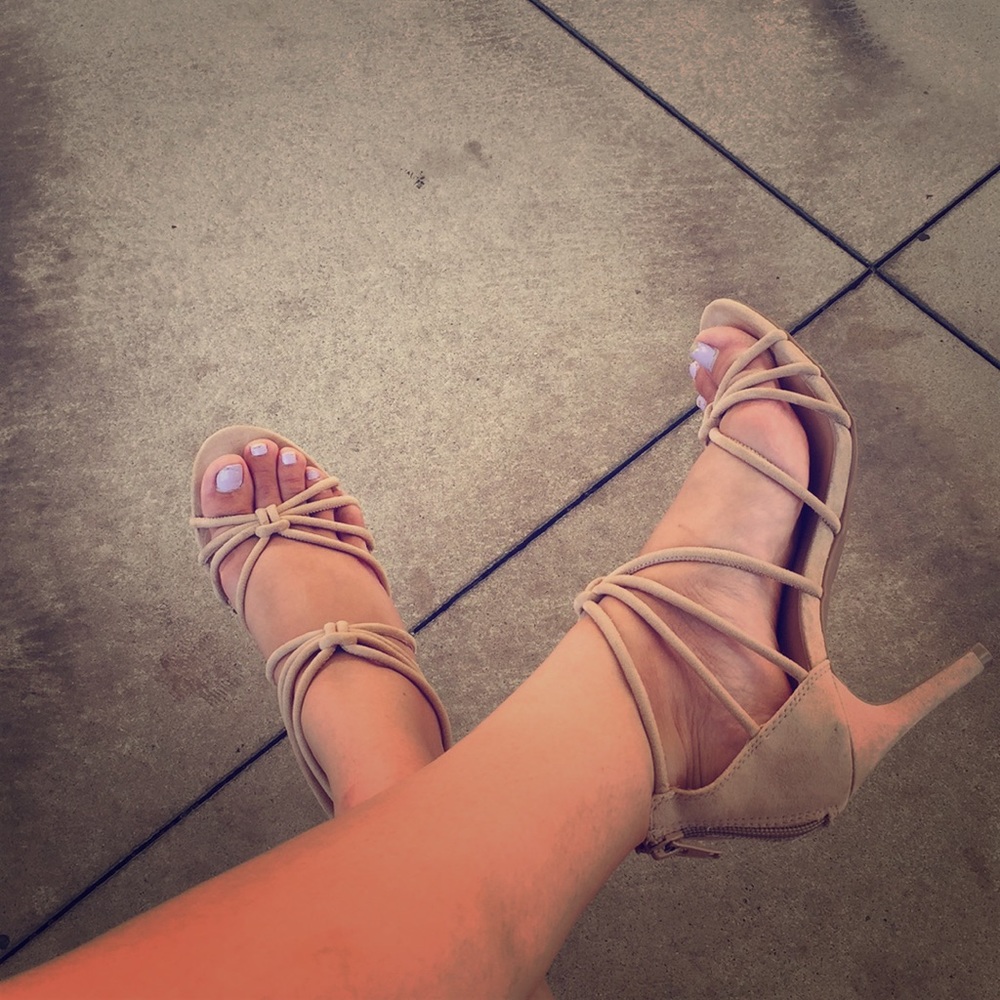 Target nude heels/pumps